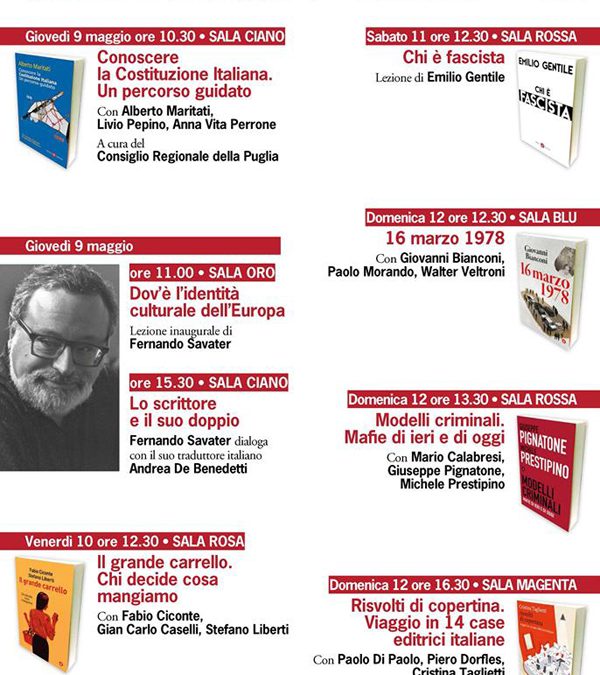 Appuntamenti Laterza SalTO19
