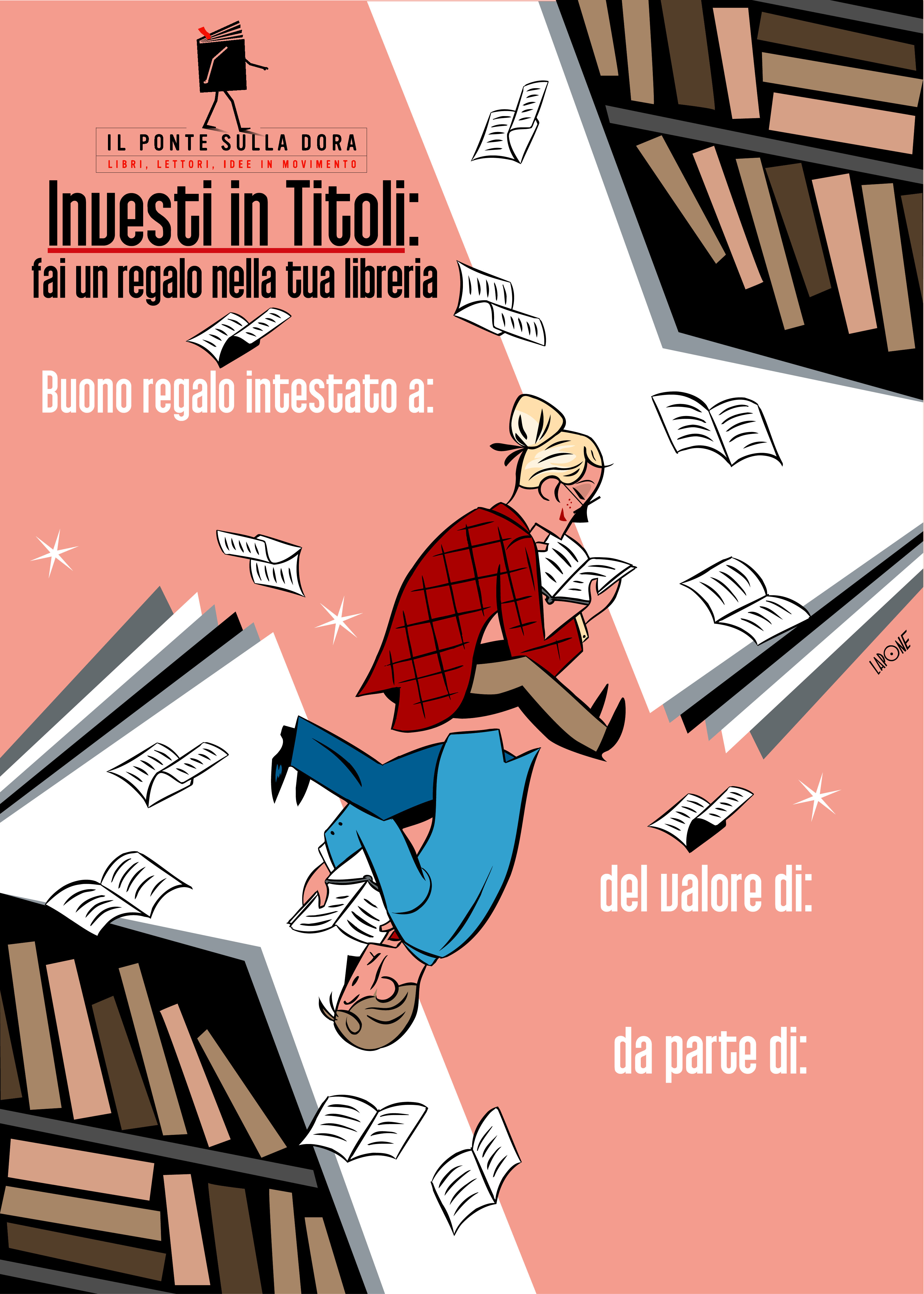 Investi in titoli. Illustrazione di Antonio Lapone. Illustrazione di Antonio Lapone.