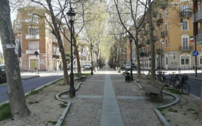 Scende inquieta la sera